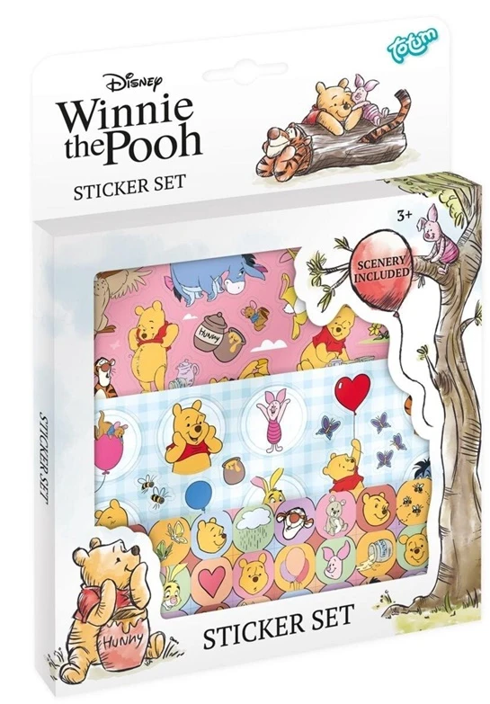 TOTUM WINNIE THE POOH lipdukų rinkinys, TT690200