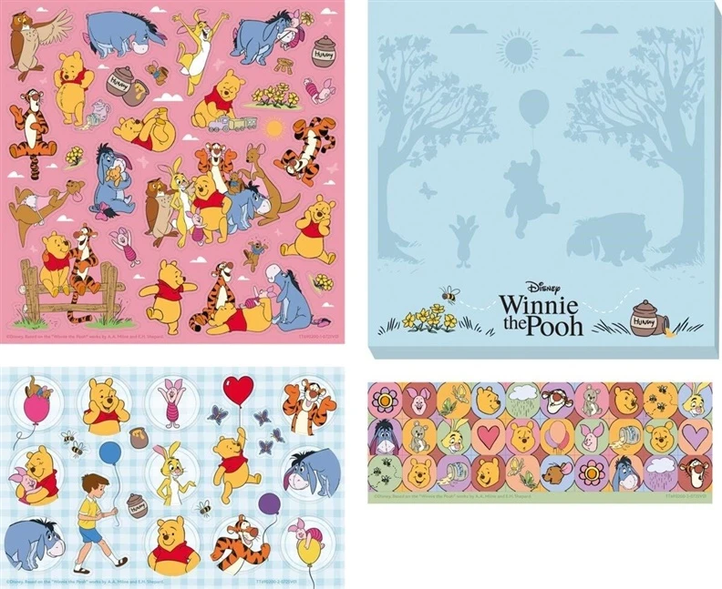 TOTUM WINNIE THE POOH lipdukų rinkinys, TT690200