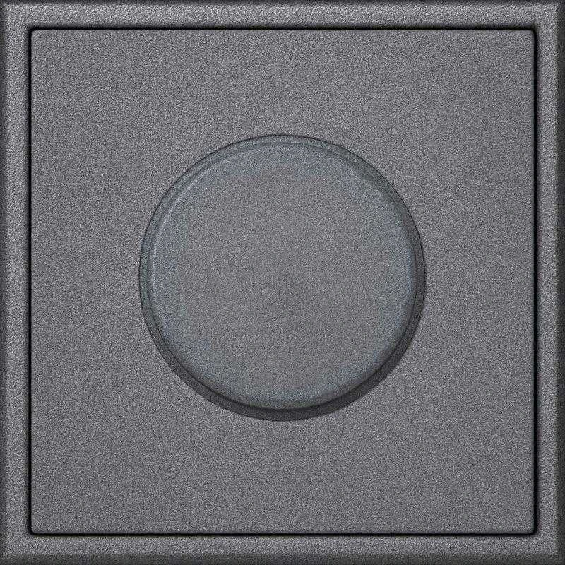 Liregus 5-200W LED šviesos ryškumo reguliatorius MODERN, be rėmelio, juodas