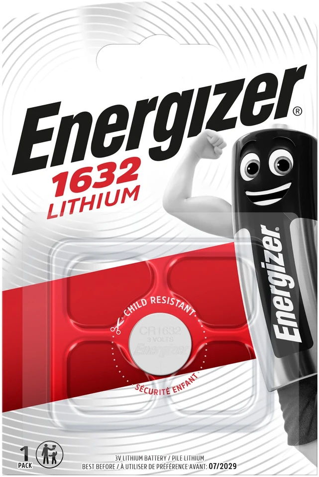 Litija baterija Energizer BELK3-CR1632BP, CR1632, 3 V
