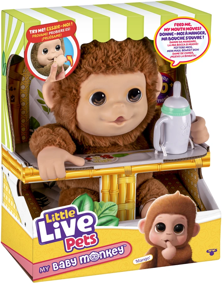 LITTLE LIVE PETS Interaktyvi bezdžionėlė