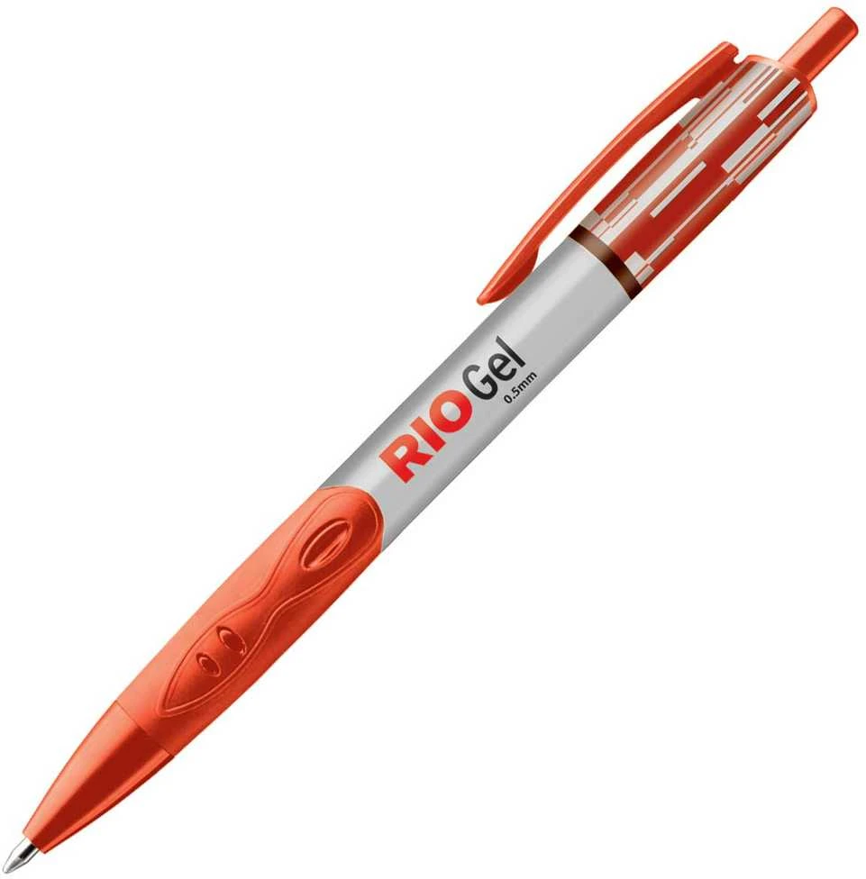 Tušinukas Luxor Gel Pen 7813/10. raudonas. 0,7 mm.