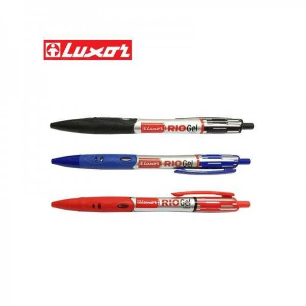 Tušinukas Luxor Gel Pen 7813/10. raudonas. 0,7 mm.