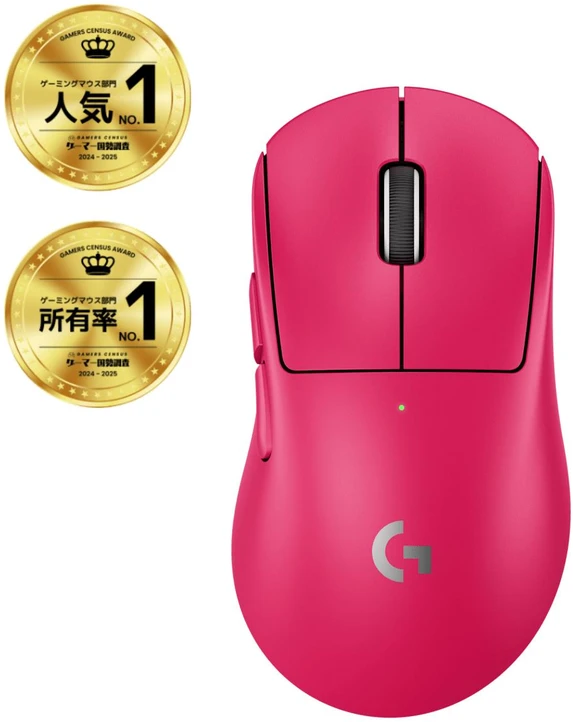 Logitech G PRO X SUPERLIGHT 2 DEX rožinė belaidė pelė | 44 000 DPI