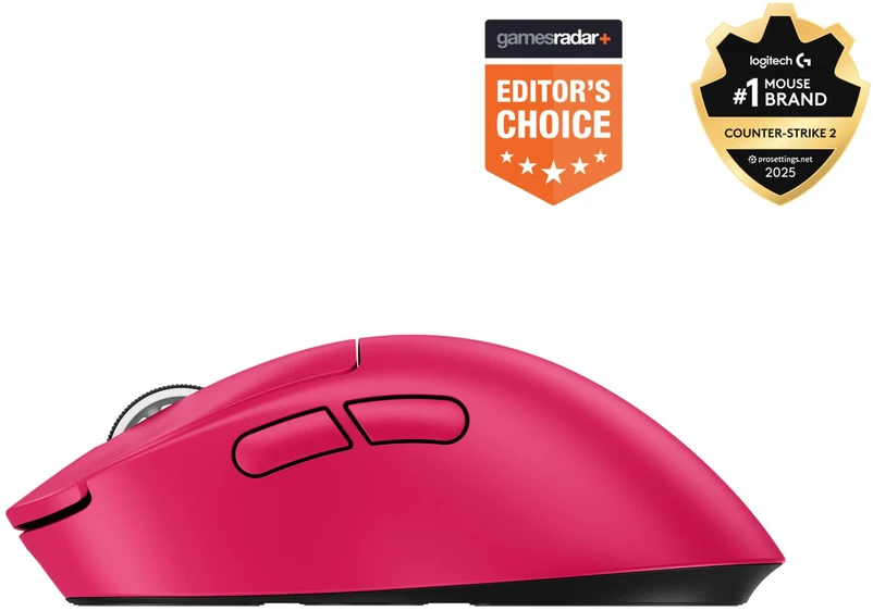 Logitech G PRO X SUPERLIGHT 2 DEX rožinė belaidė pelė | 44 000 DPI