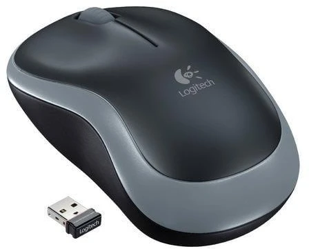 Bevielė pelė Logitech M185 pilka