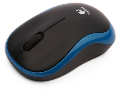 Bevielė pelė Logitech M185, Mėlyna