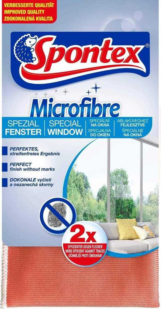 Mikropluošto šluostė langams valyti Spontex Mikropluoštas