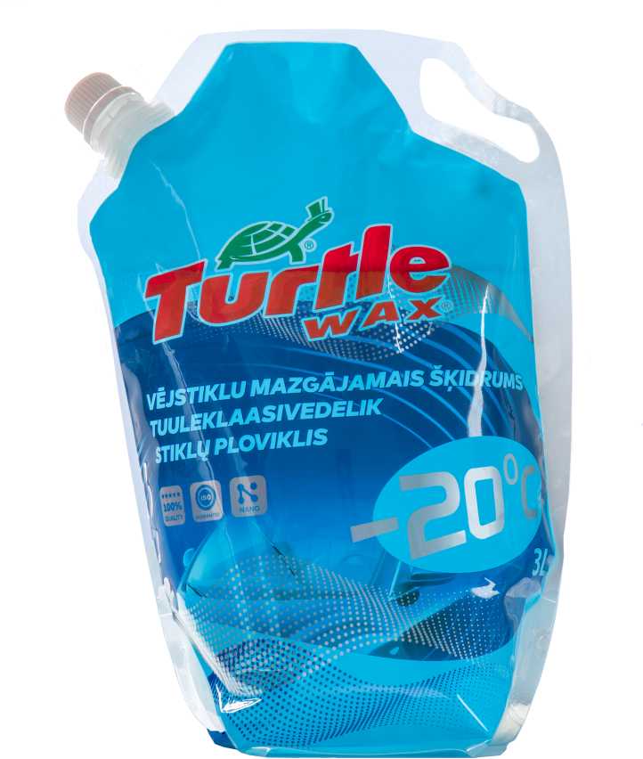 Langų ploviklis Turtle Wax, žieminis, 3 l, -20 °C