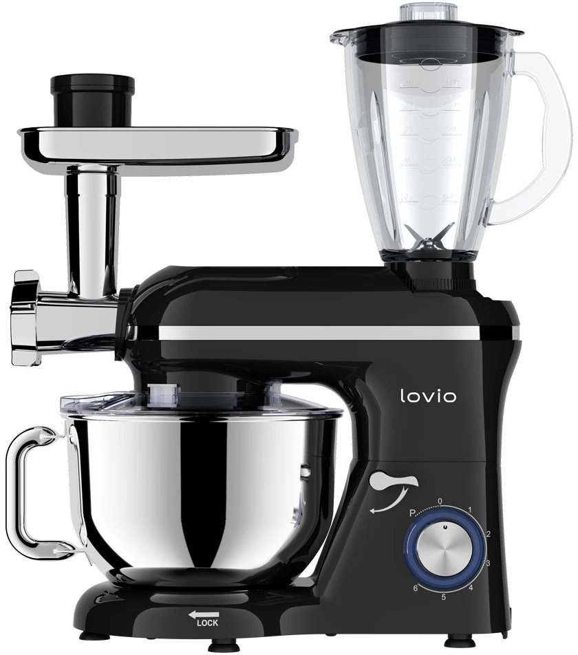Virtuvinis kombainas Lovio LVSTM02PBK ChefAssistant Plus Juodas