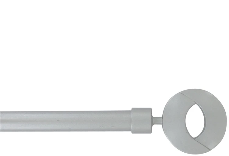 Luance Karnizas NEW LOOK, Ø19 mm, 210–380 cm, baltas