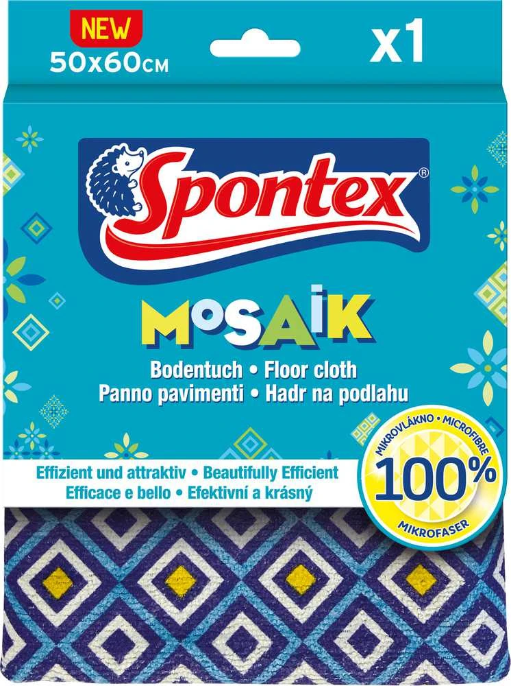 Spontex Šluostė mikropluošto grindims Mosaik 50x60cm