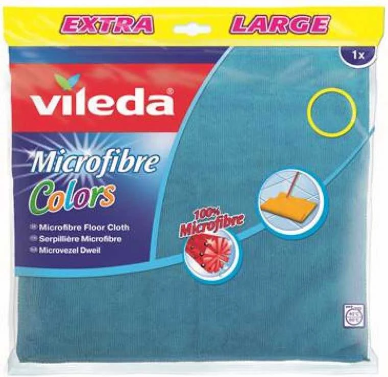 Vileda mikropluošto šluostė grindims "Colors" 1 vnt.