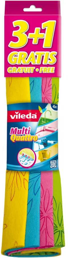 Mikropluošto šluostės Vileda Color XL 4vnt