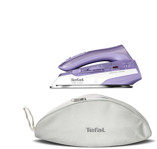 Lygintuvas Tefal DB1612. balta/violetinė