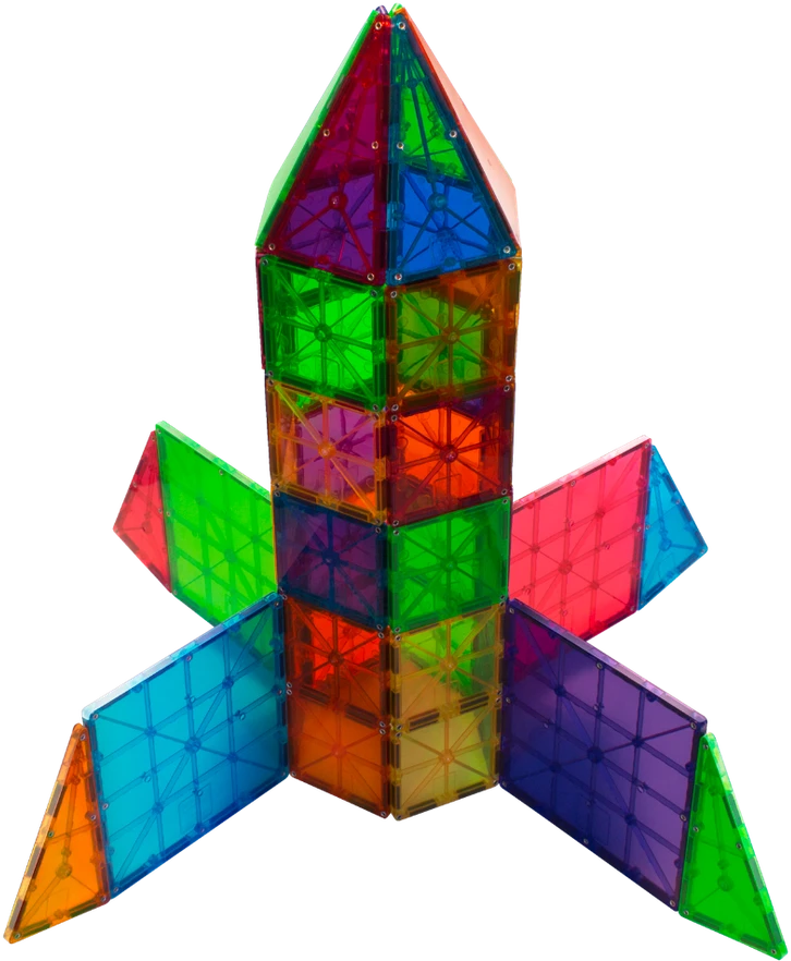 MAGNA-TILES Konstruktorius „Spalvos“, 100 det.