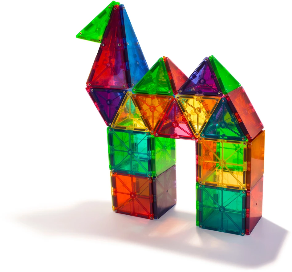 MAGNA-TILES Konstruktorius „Spalvos“, 100 det.