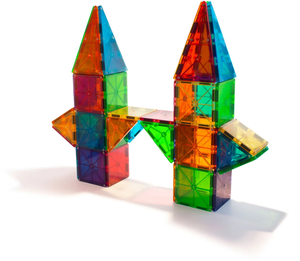 MAGNA-TILES Konstruktorius „Spalvos“, 100 det.