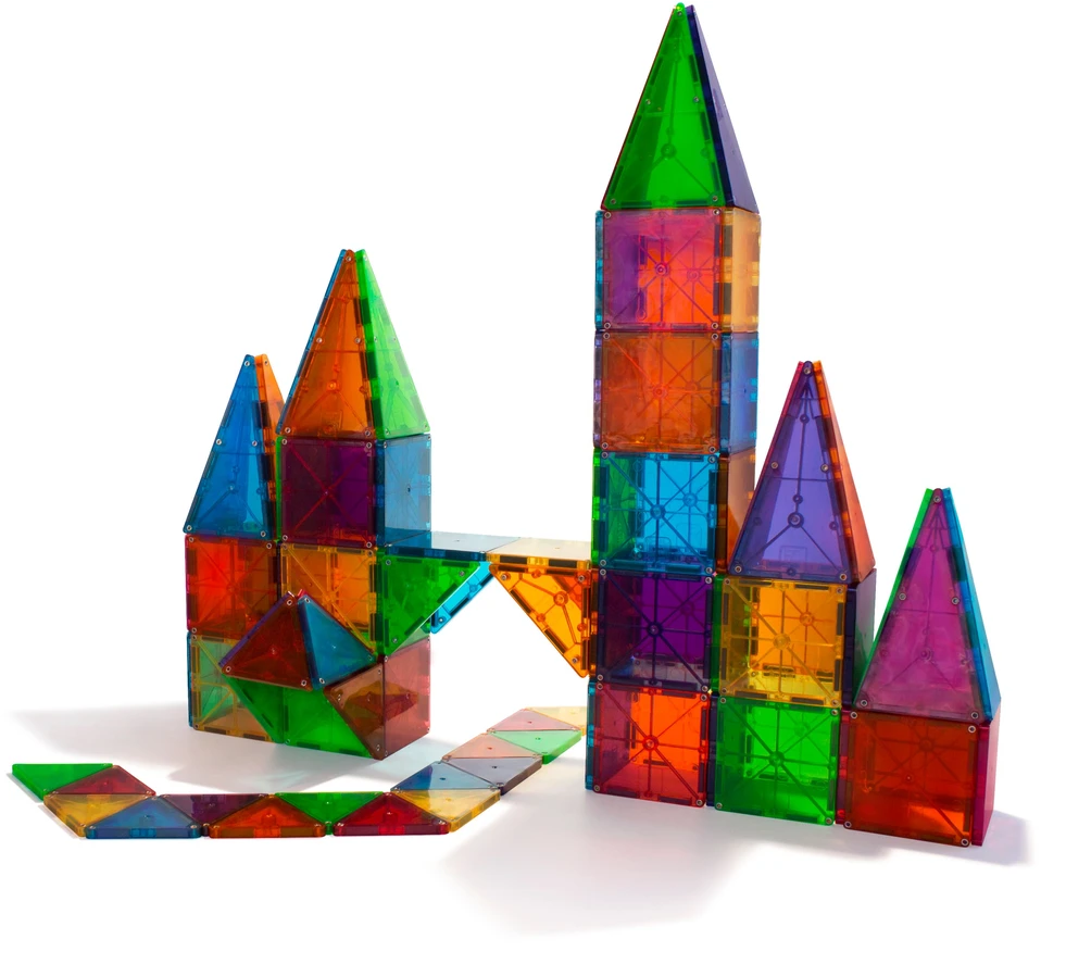MAGNA-TILES Konstruktorius „Spalvos“, 100 det.