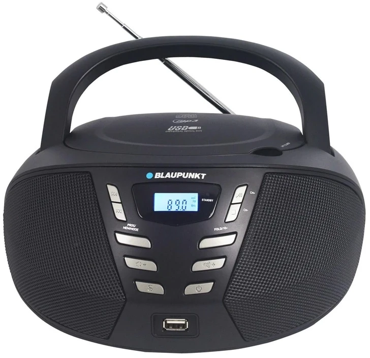 Blaupunkt boombox FM PLL CD/MP3/USB/AUX BB7BK
