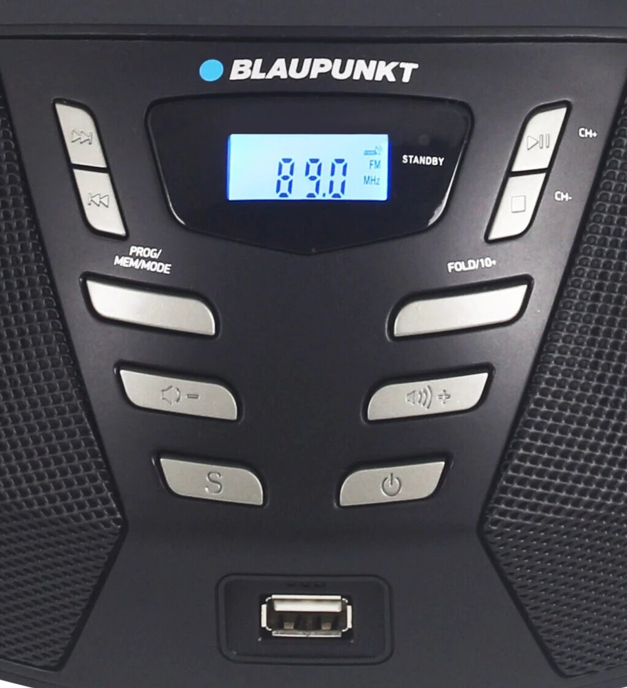 Blaupunkt boombox FM PLL CD/MP3/USB/AUX BB7BK