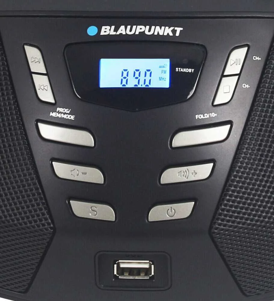 Blaupunkt boombox FM PLL CD/MP3/USB/AUX BB7BK