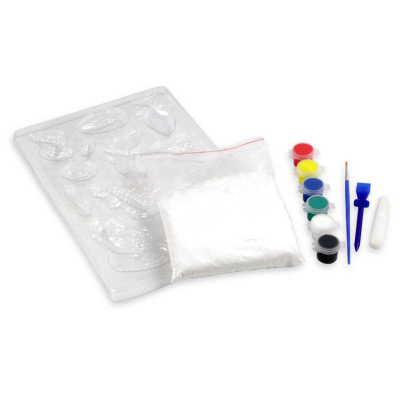 Dėlionė Kūrybinis gipsinių magnetukų rinkinys COLORINO 36865PTR
