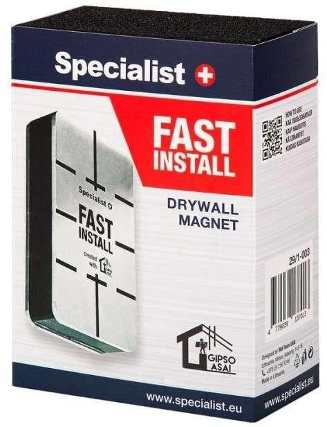 SPECIALIST+ magnetas profiliams FAST INSTALL