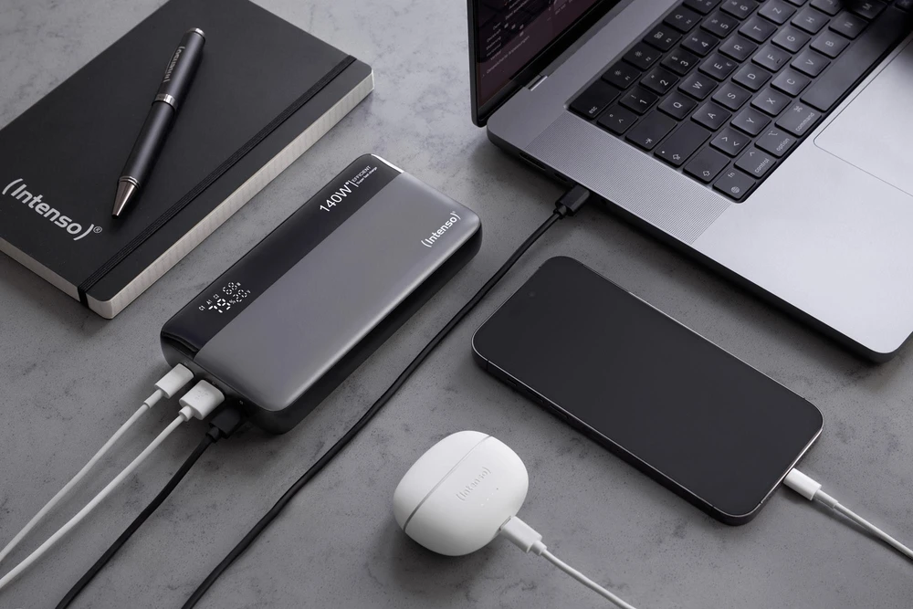 MAITINIMO BANKAS USB 25000MAH/140W HE25000 7350060 INTENSO