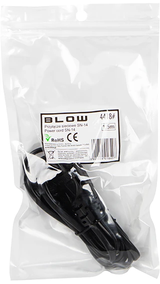 Blow Oem Maitinimo kabelis 2x0.5 mm 1.5m