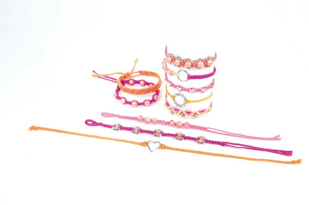 MAKE IT REAL Pintos apyrankės „Macrame“