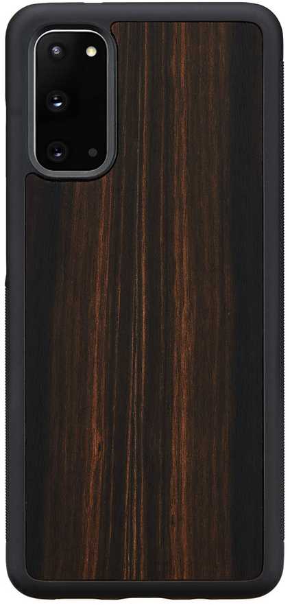 Dėklas MAN&WOOD case for Galaxy S20 ebony juodas