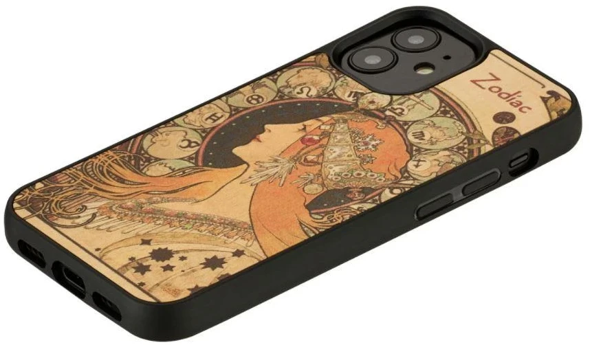 MAN Juodas dėklas iPhone 12 mini telefonui