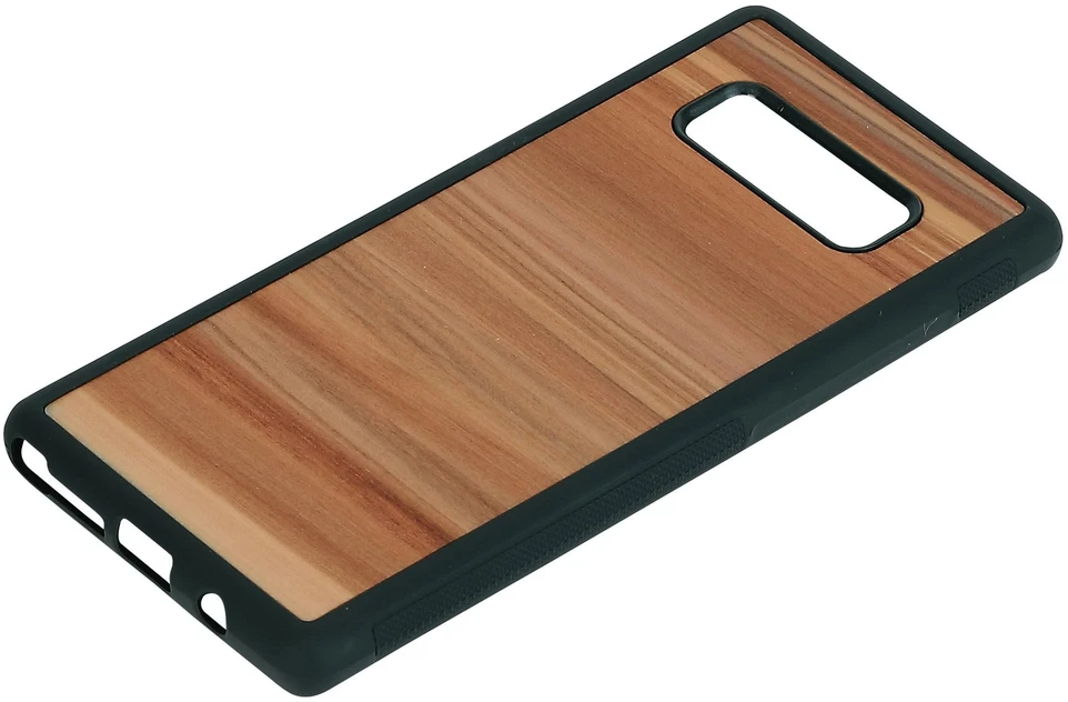 MAN & WOOD MAN&WOOD išmaniojo telefono dėklas Galaxy Note 8 kapučino juodas