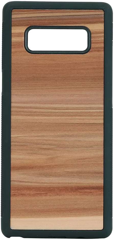 MAN & WOOD MAN&WOOD išmaniojo telefono dėklas Galaxy Note 8 kapučino juodas