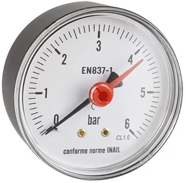 Manometras ICMA 1/4″, 63 mm, 10 BAR