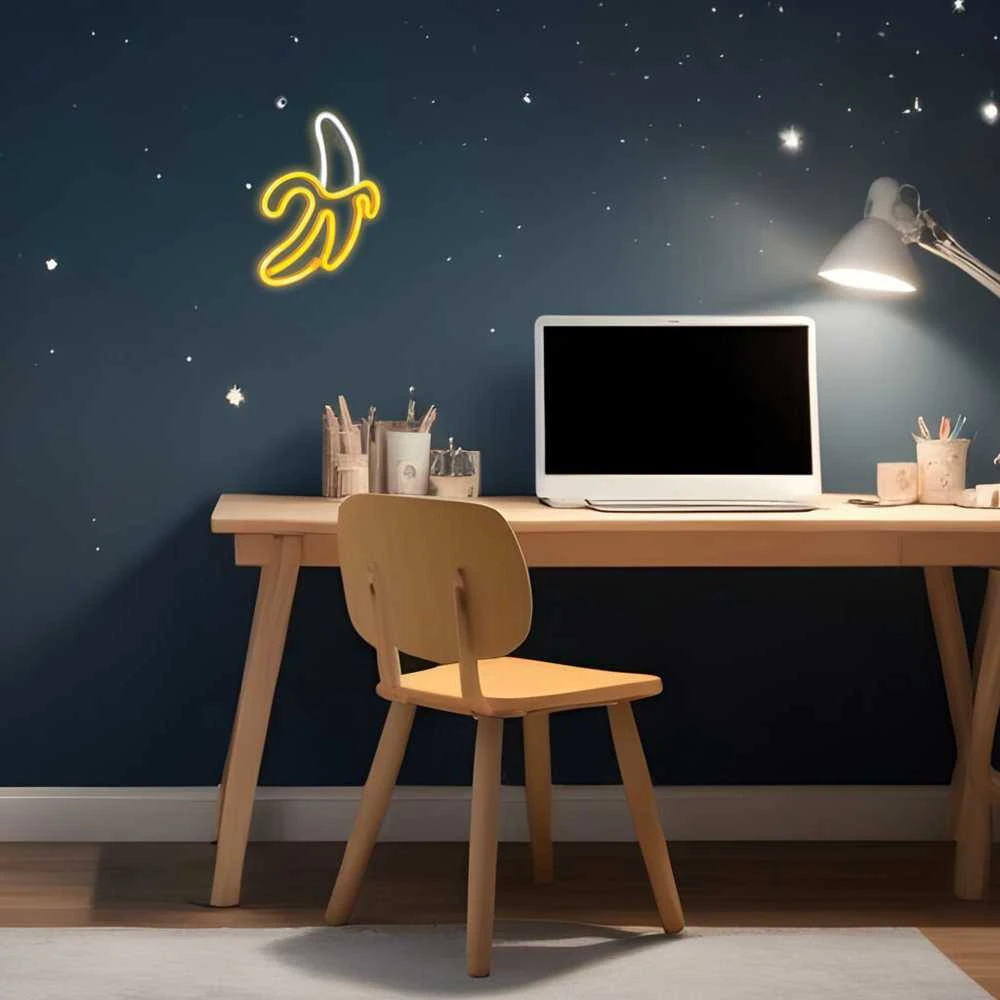 Manta SNL01WHT stiliaus neoninės lemputės BANAN
