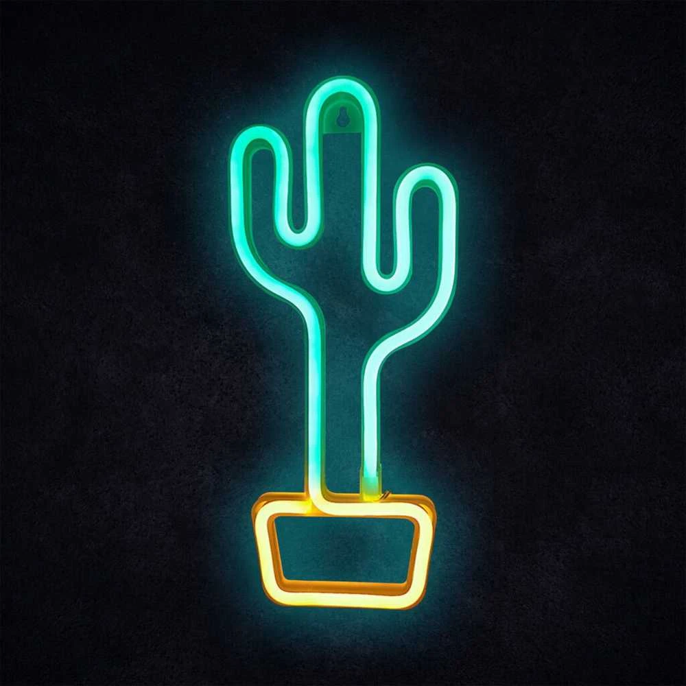 Manta SNL07GN Style Neon Lights CACTUS Žalias/Geltona