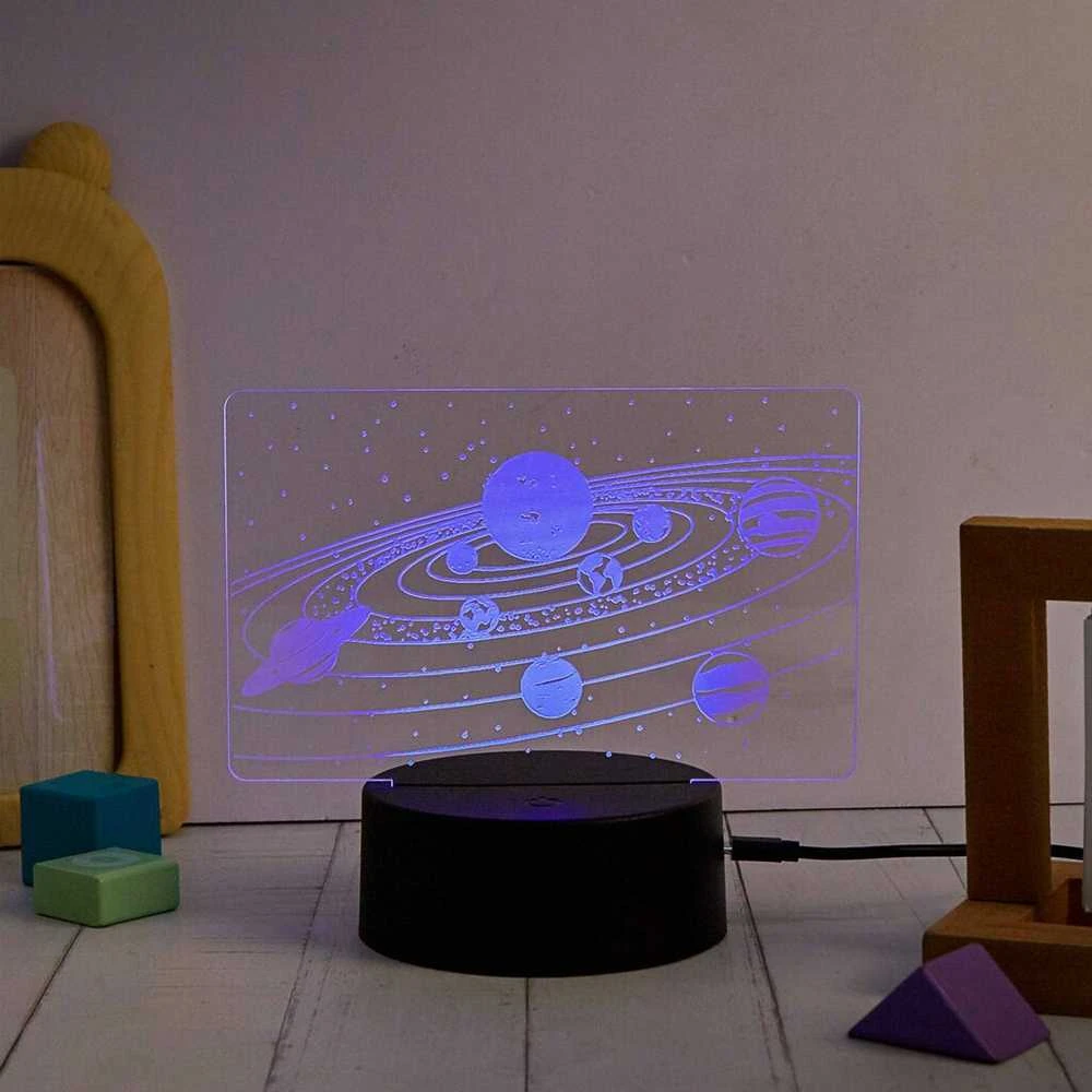 Manta SNL118RGB LED lempa Šviesos dekoracija Kosmos RGB 3D