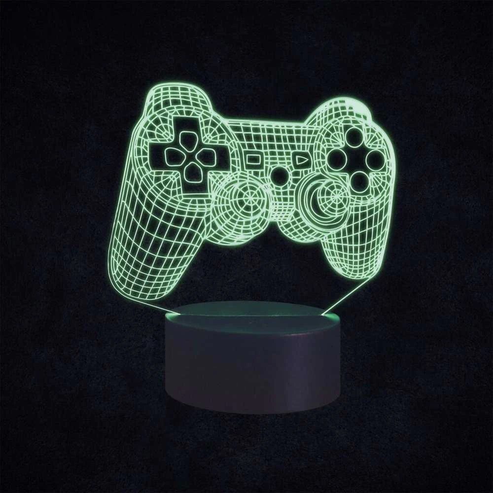Manta SNL57RGB LED lempa, šviesos dekoracija, žaidimų pultas RGB 3D