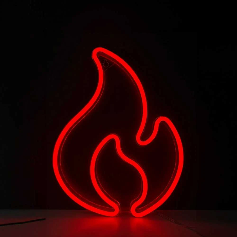 Manta SNL58RGB stiliaus neoninė lemputė FLAME