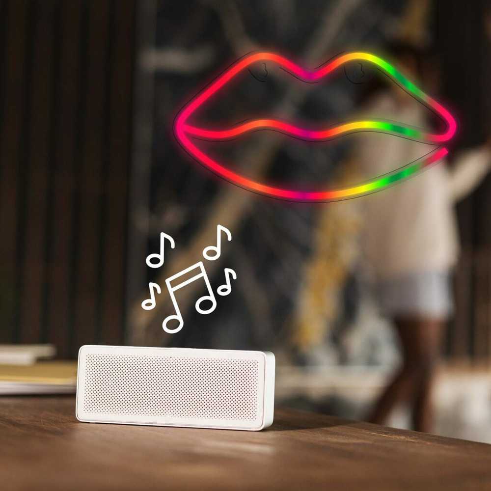 Manta SNL61RGB stiliaus neoninės šviesos LIPAI