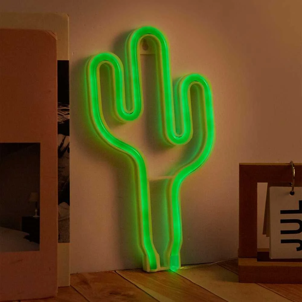 Manta SNL74GN Style Neon Lights CACTUS žalias