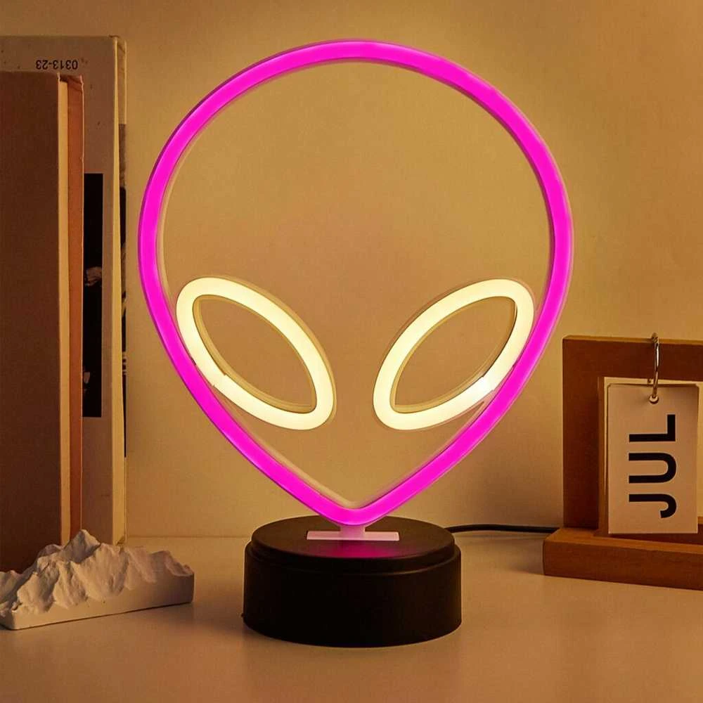 Manta SNL86PK Style Neon Lights UFO Rožinė