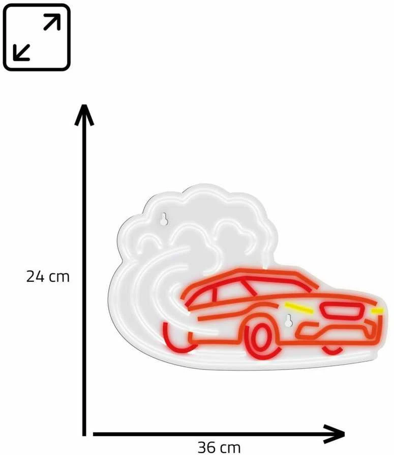 Manta SNL96MT stiliaus neoninės lemputės CAR DRIFT