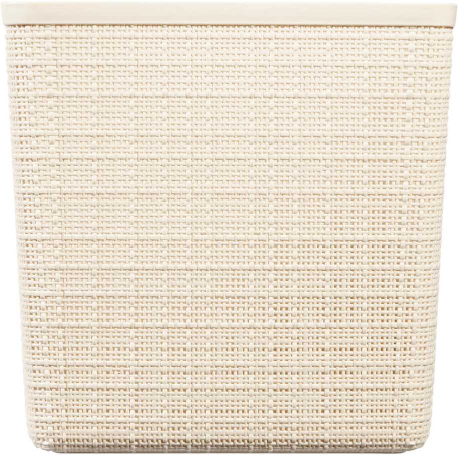Daiktadėžė CURVER JUTE, 17 l, kreminė, 28×28×27 cm