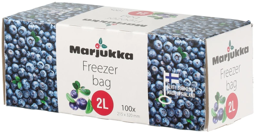 Marjukka Maišeliai šaldymui 2L 100vnt