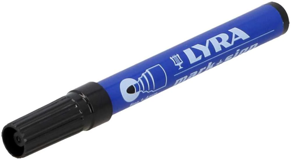 Fila Žymeklis 1-4 mm LYRA juoda