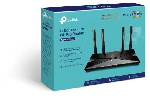 Maršrutizatorius TP-Link Archer AX1500