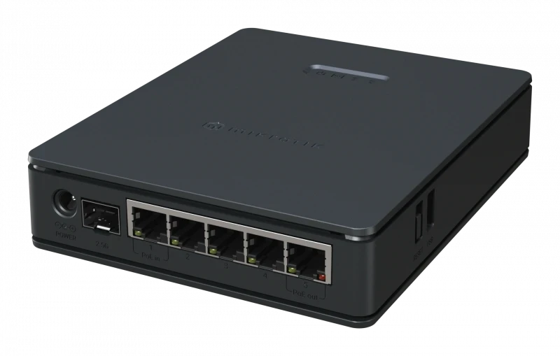 Maršrutizatorius MikroTik | RouterOS L4 tarptautinė versija | hAP ax S | 802.11ax | 10/100/1000 Mbit/s | Mesh palaikymas Ne | MU-MIMO Ne | Mobilusis internetas Ne